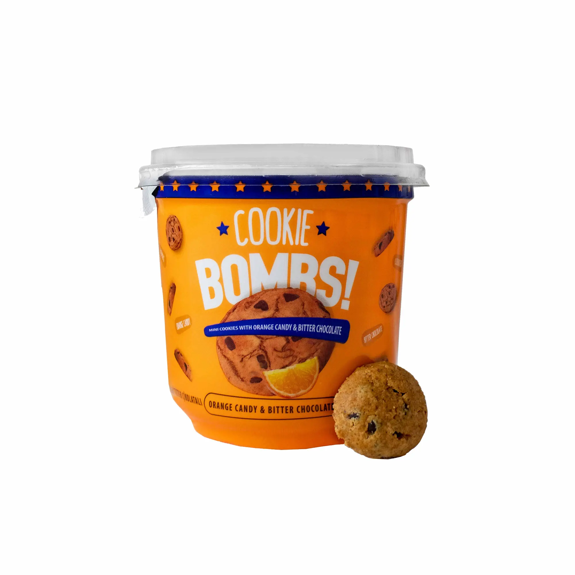 Cookie Bombs - Portakal Şekerlemeli & Çikolatalı
